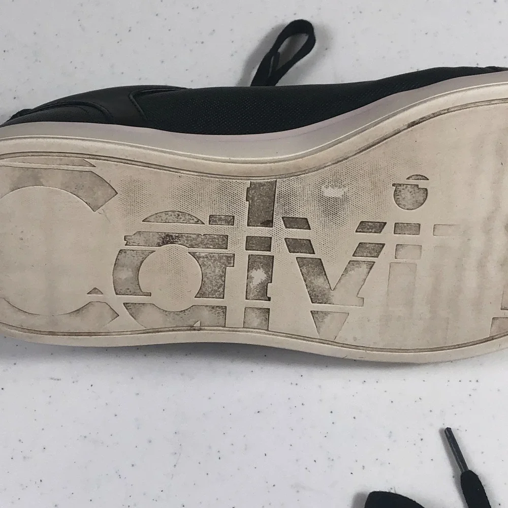 Calvin Klein Mens Sneakers‎ Size 11 US / EUR 44 Minimalist Athleisure Streetwear - Picture 4 of 5